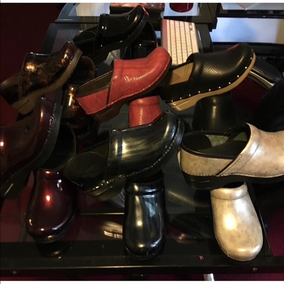 DANSKOS CLOGS $100 each worn once - Picture 2 of 2